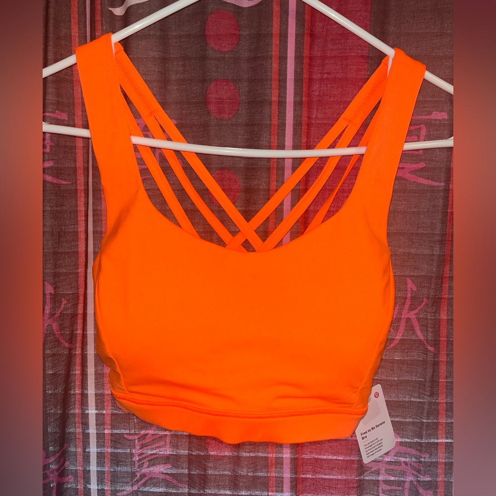 Size 8 Lululemon Free To Be Serene Bra HIOR
